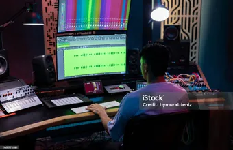 Foto van Mas in de studio volgt hier (duotone in huisstijlkleuren)